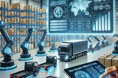 Optimización de la cadena de suministro logística mediante IA predictiva